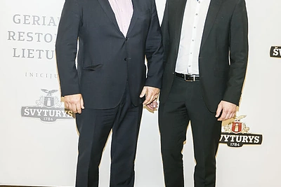 Geriausių Lietuvos restoranų apdovanojimų akimirka