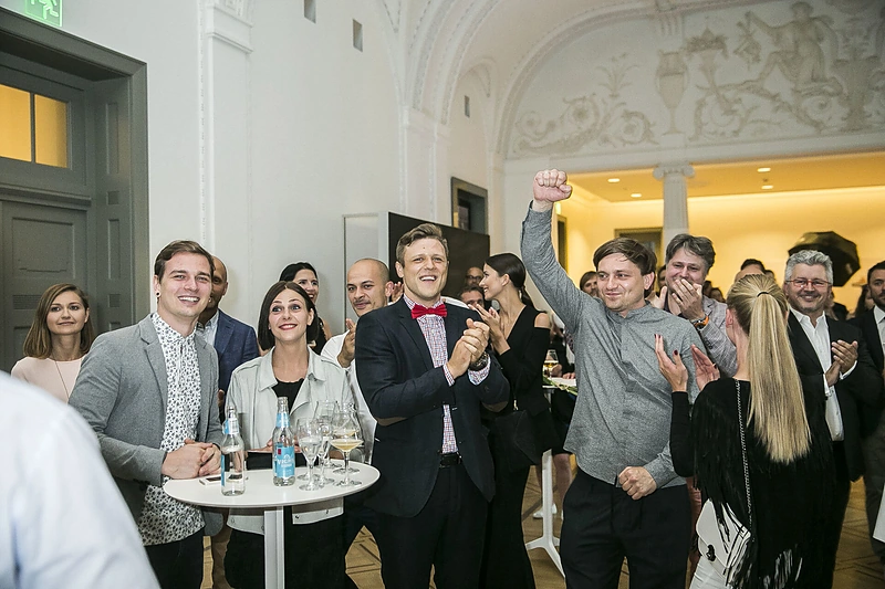 Geriausių Lietuvos restoranų apdovanojimų akimirka