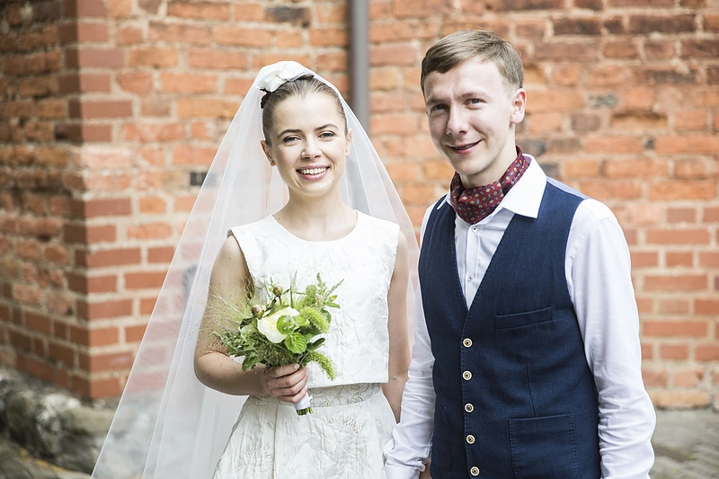 Vilniuje susituokė virtuvės šefas Deivydas Praspaliauskas ir jo išrinktoji Milda Savickaitė