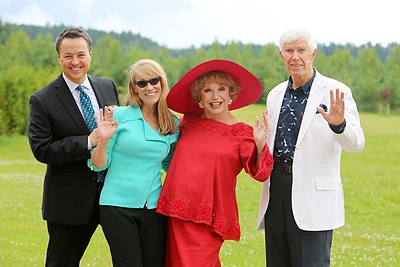 Ruta Lee su vyru Websteriu Lowe‘u bei George'u ir Erin Pennacchio