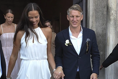 Futbolininkas Bastianas Schweinsteigeris Venecijoje vedė tenisininkę Aną Ivanovič