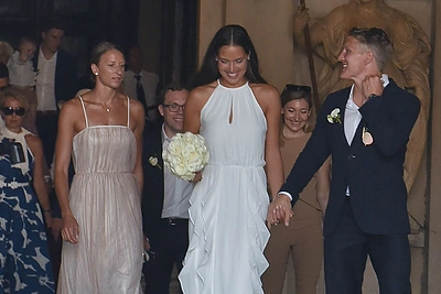 Bastianas Schweinsteigeris ir Ana Ivanovič