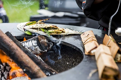 Vaizdo pamoka: kepame lašišą ir doradą gamtoje