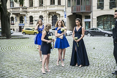 Tomo Pavilionio ir Gabrielės Lileikaitės vestuvių akimirka