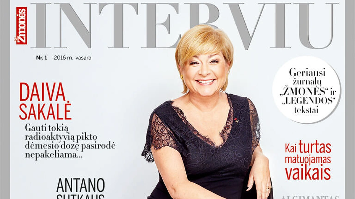 „Žmonės. INTERVIU“ viršelis