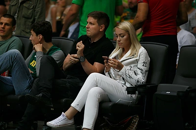 Liepa Norkevičienė su vyru Evaldu