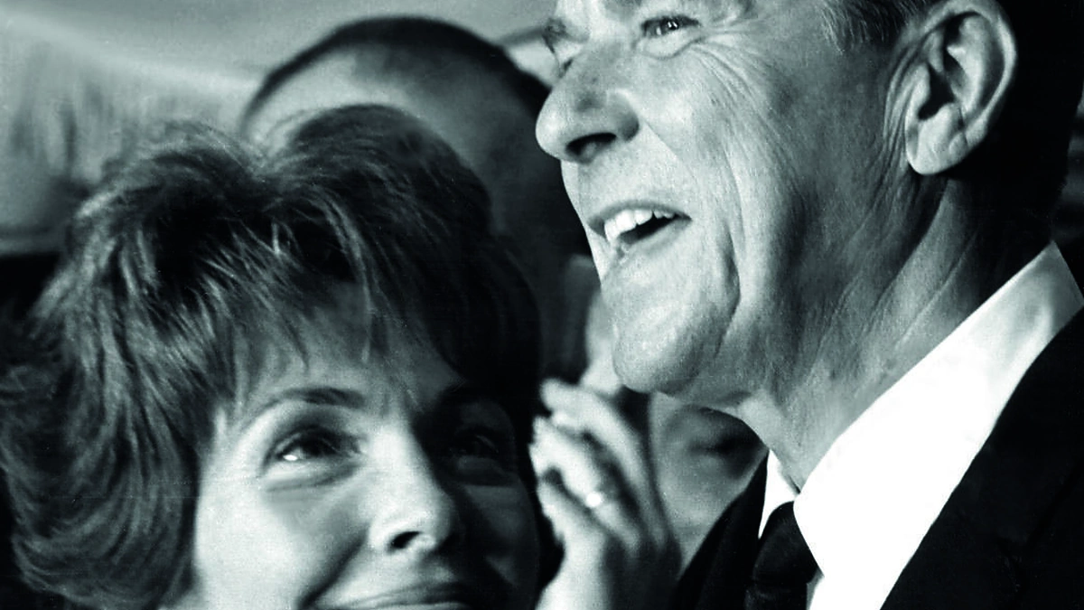 Nancy ir Ronaldas Reaganai, 1966 m.