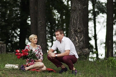 Vitalija Mockevičiūtė ir Džiugas Siaurusaitis seriale „Moterys meluoja geriau“