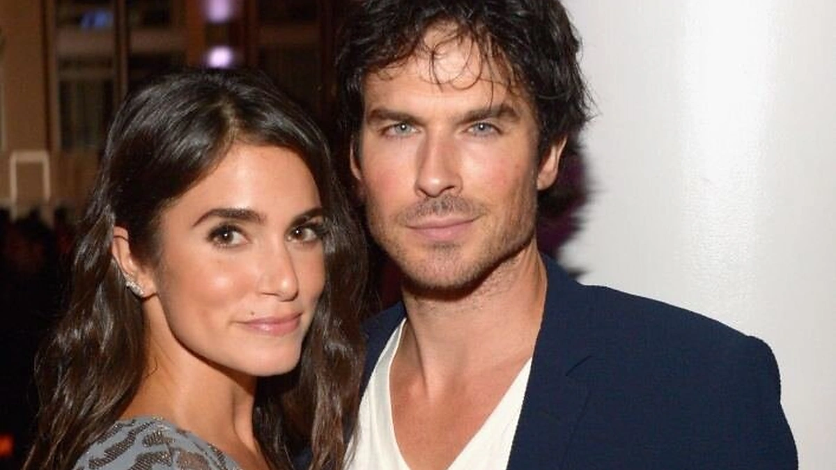 Nikki Reed ir Ianas Somerhalderis