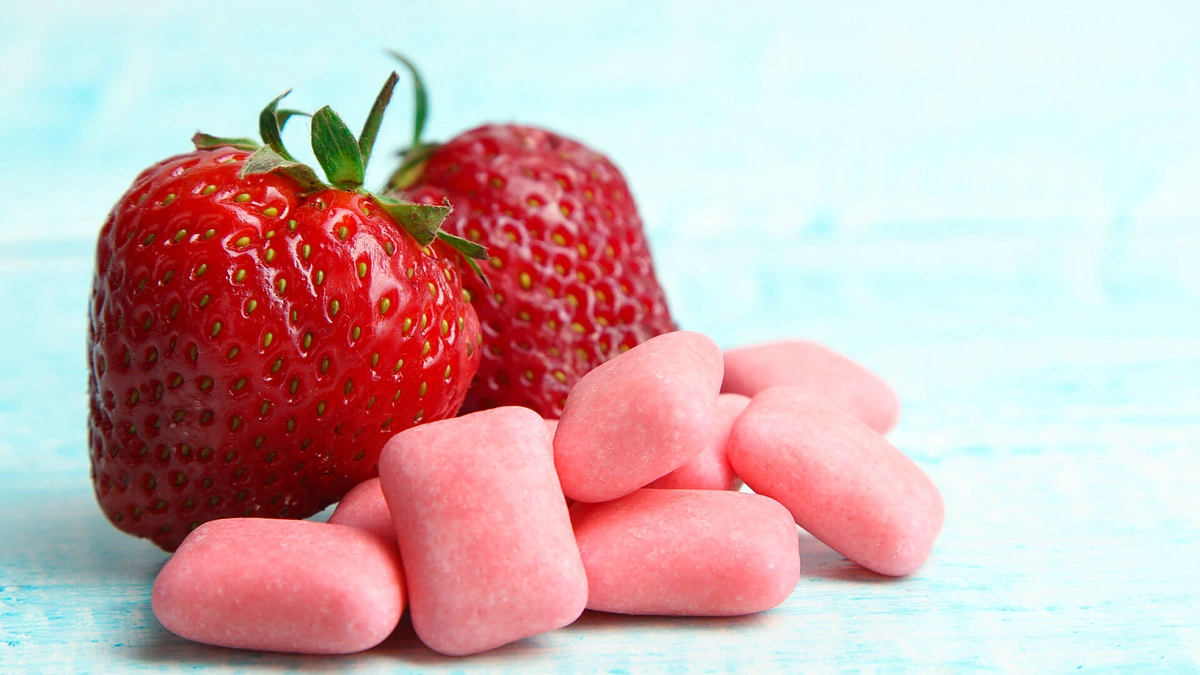 Braškinė kramtomoji guma