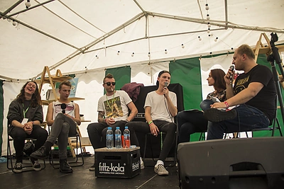 Festivalio „Galapagai“ akimirka