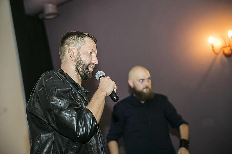 „Golden Parazyth“ koncertinio filmo pristatymo akimirka