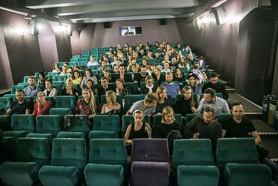 „Golden Parazyth“ koncertinio filmo pristatymo akimirka