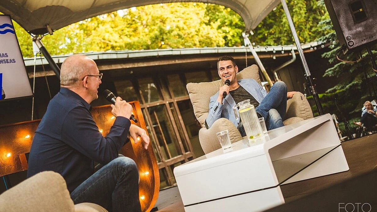 Justinas Jankevičius ir Arūnas Valinskas