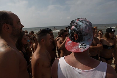 Vakarėlio „Visada ryškiai“ Palangoje akimirka