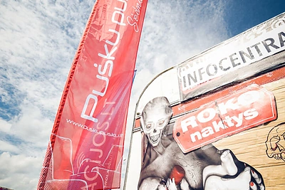 Festivalio „Roko naktys“ akimirka