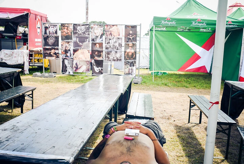 Festivalio „Roko naktys“ akimirka