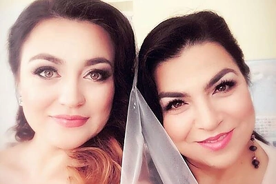 Monika Falcon su mama Giulija