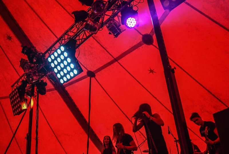 Festivalio „Roko naktys“ akimirka
