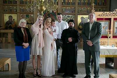 Natalijos ir Danieliaus Bunkų sūnaus krikštynos