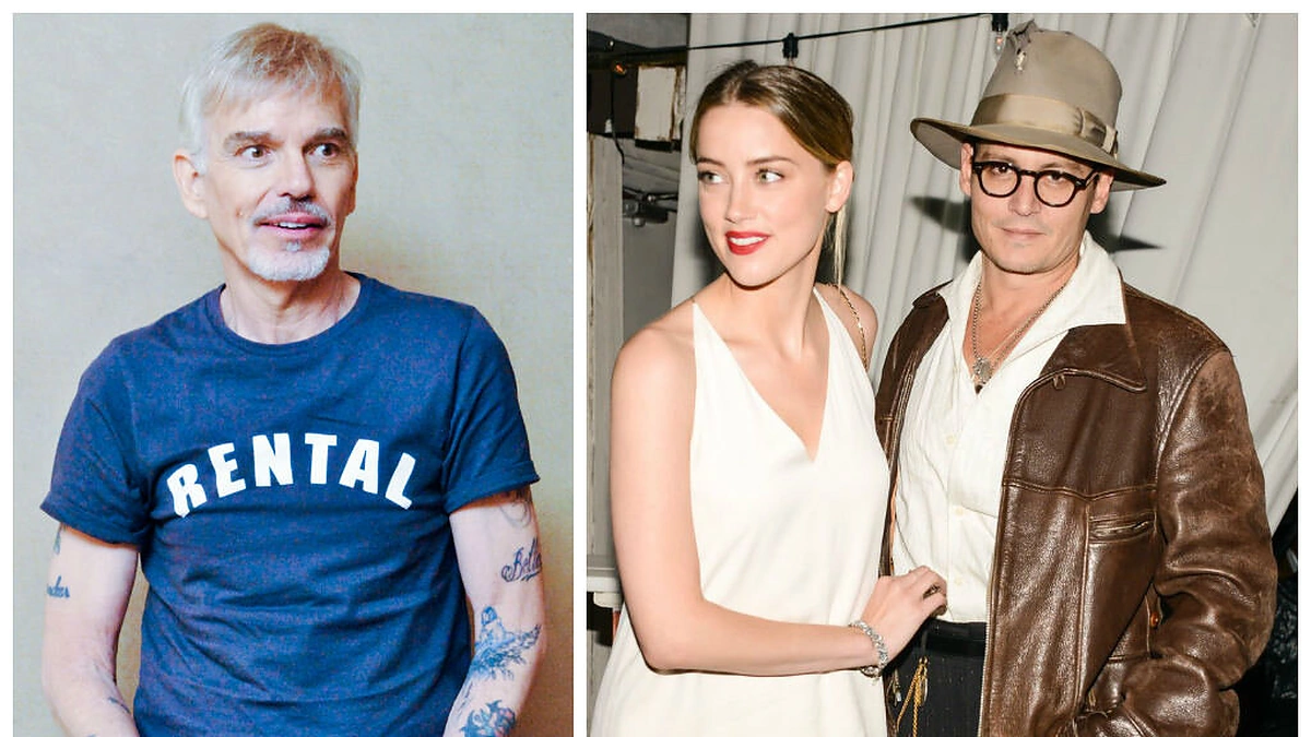 Billy Bobas Thorntonas ir Amber Heard su Johnny Deppu