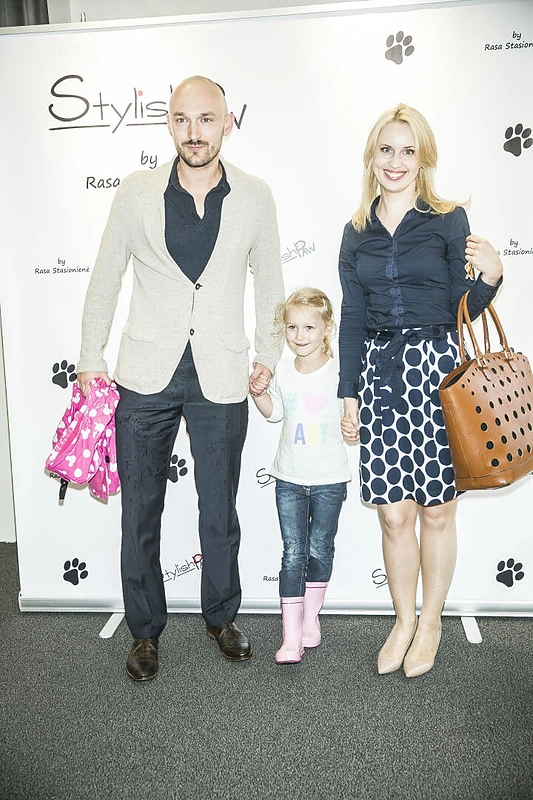 Donatas ir Dainė Baumilos su dukra Smilte