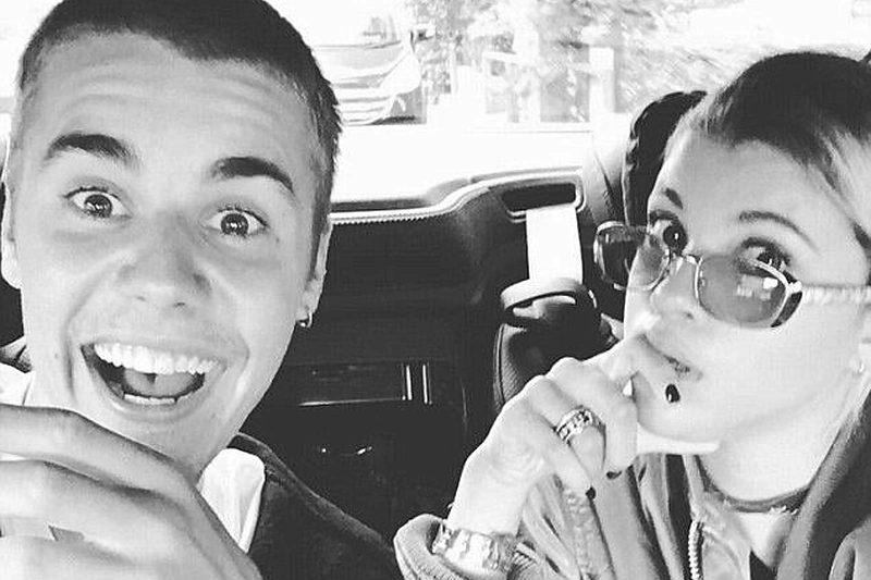 Justinas Bieberis ir Sofia Richie
