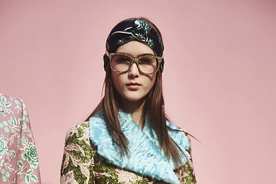 „Gucci“ 2016 m. rudens-žiemos kolekcijos modelis