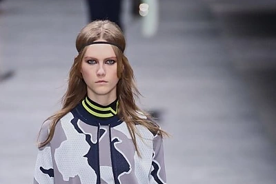 „Versace“ 2016 m. rudens-žiemos kolekcijos modelis