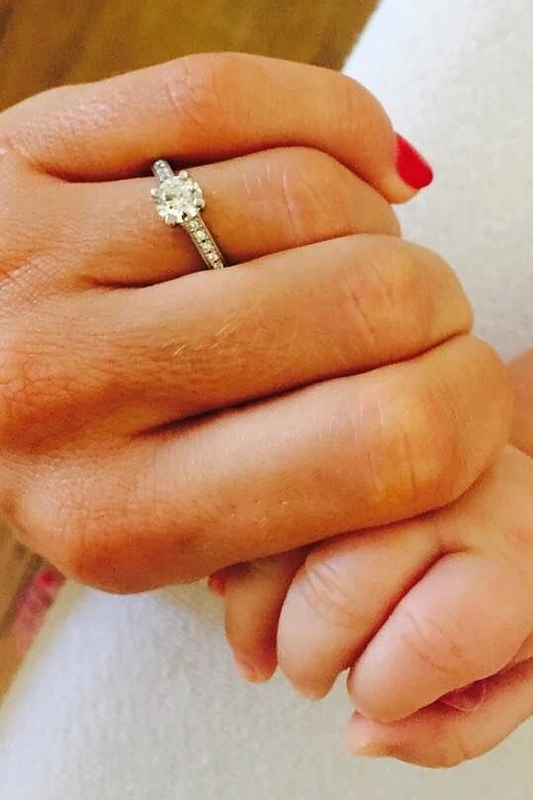 Editos Daniūtės sužadėtuvių žiedas