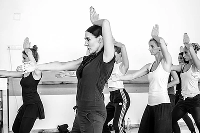 Anželikos Cholinos šokio spektaklio „Otelas“ repeticijos