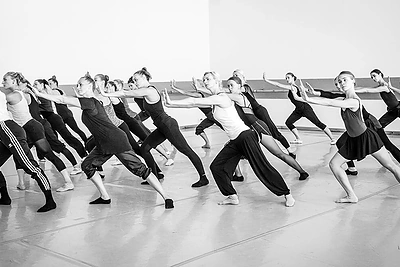 Anželikos Cholinos šokio spektaklio „Otelas“ repeticijos