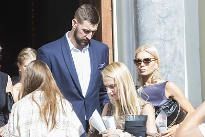 Jonas Valančiūnas ir Eglė Valančiūnienė