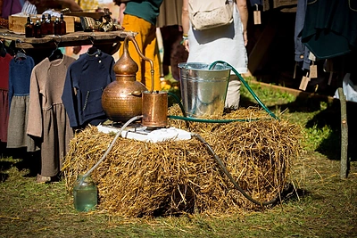 Festivalio „Mėnuo juodaragis“ akimirka