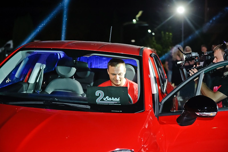 Šou „2 barai“ finalo akimirka