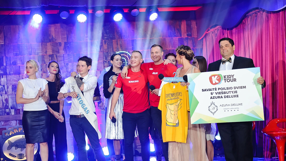 Šou „2 barai“ finalo akimirka