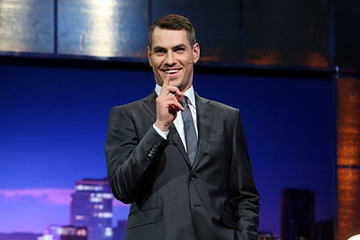 Filmavimo aikštelėje J. Jankevičiui teko iš naujo mokytis bučiuotis