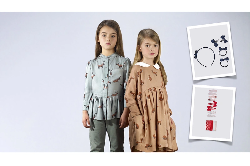 HELLO SIMONE kolekcijos nuotrauka/MARKS & SPENCER plaukų segtukai