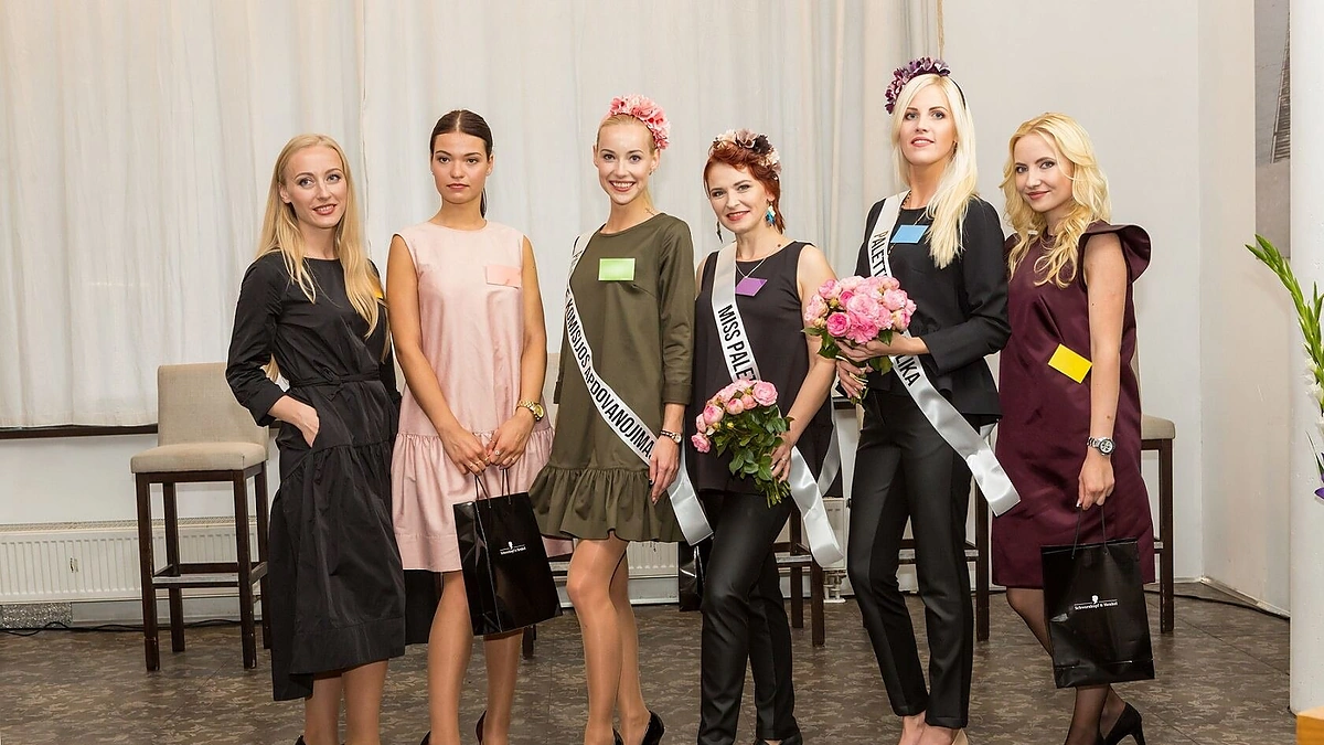 Gražiausių plaukų konkurso finalistės