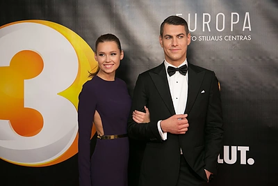 Justinas Jankevičius pristatė širdies draugę Gretą Mikalauskytę: žengė raudonuoju kilimu