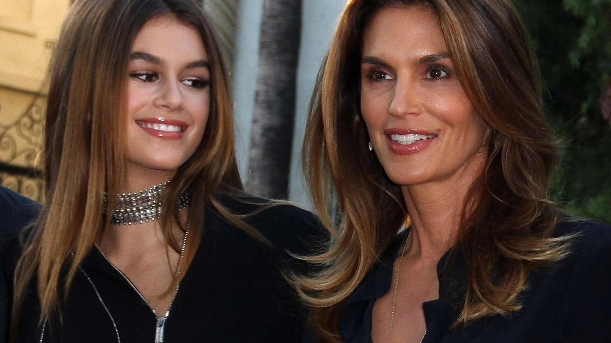 Cindy Crawford su dukra Kaia
