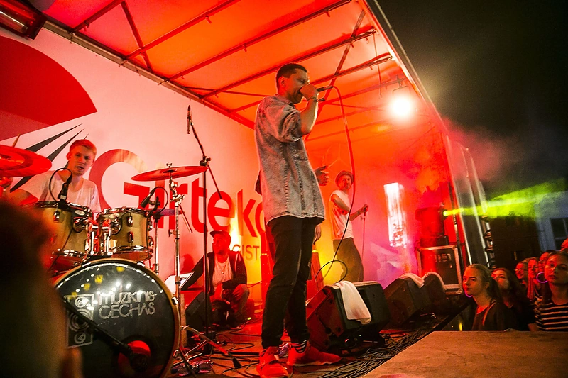 Festivalio „Loftas Fest“ akimirka