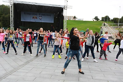 Renginio „Už saugią Jonavą“ akimirka