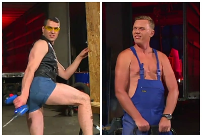 Justinas Jankevičius ir Mindaugas Stasiulis nufilmavo reklamos parodiją: tampa interneto hitu