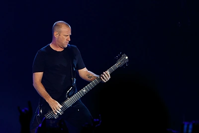 „Nickelback“ koncerto akimirka