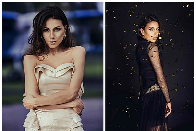 Įspūdingoje fotosesijoje – Julijos Žižės grožis ir Aurelijos Beliakaitės suknelės