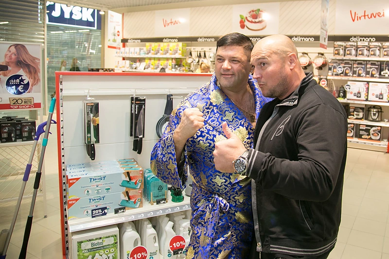 Vitalijus Cololo ir Valdas Burnys