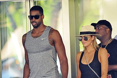 Khloe Kardashian bučiniu patvirtino savo romaną su krepšininku Tristanu Thompsonu