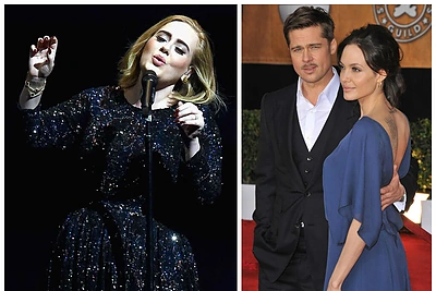 Adele savo koncertą dedikavo išsiskyrusiems Angelinai Jolie ir Bradui Pittui: „Tai eros pabaiga“