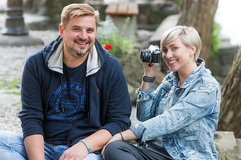 Kristina Lisauskė ir Edvinas Busarovas